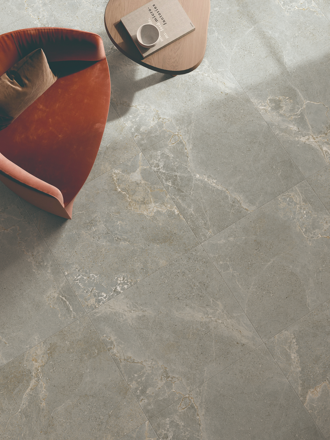 Ardesia Collection Ash Brown Porcelain Tile