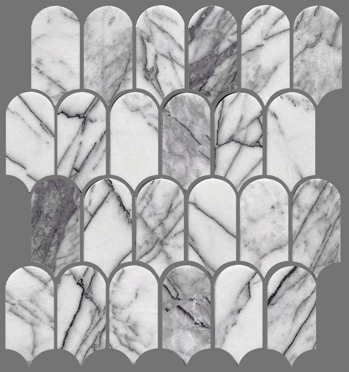 Artemis Series Natural New York Stone Feather Honed 50x103mm