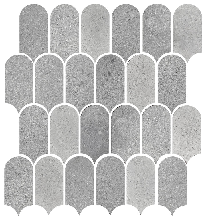 Artemis Series Natural New Grey Feather Honed 50x103mm