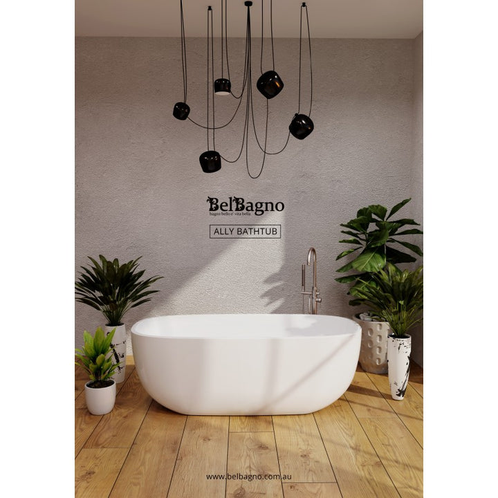 BelBagno Ally Freestanding Bath