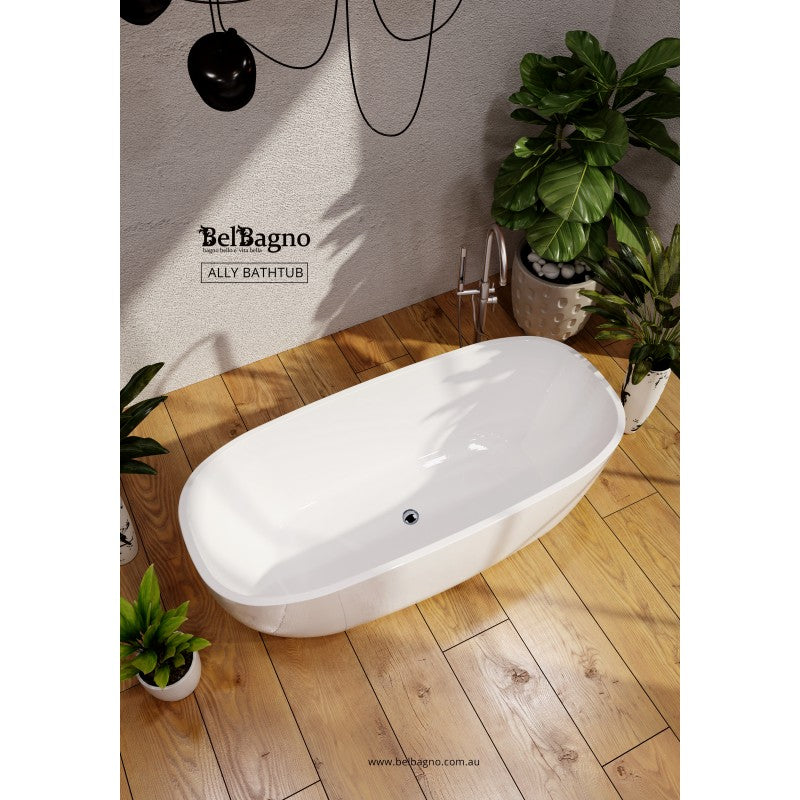 BelBagno Ally Freestanding Bath