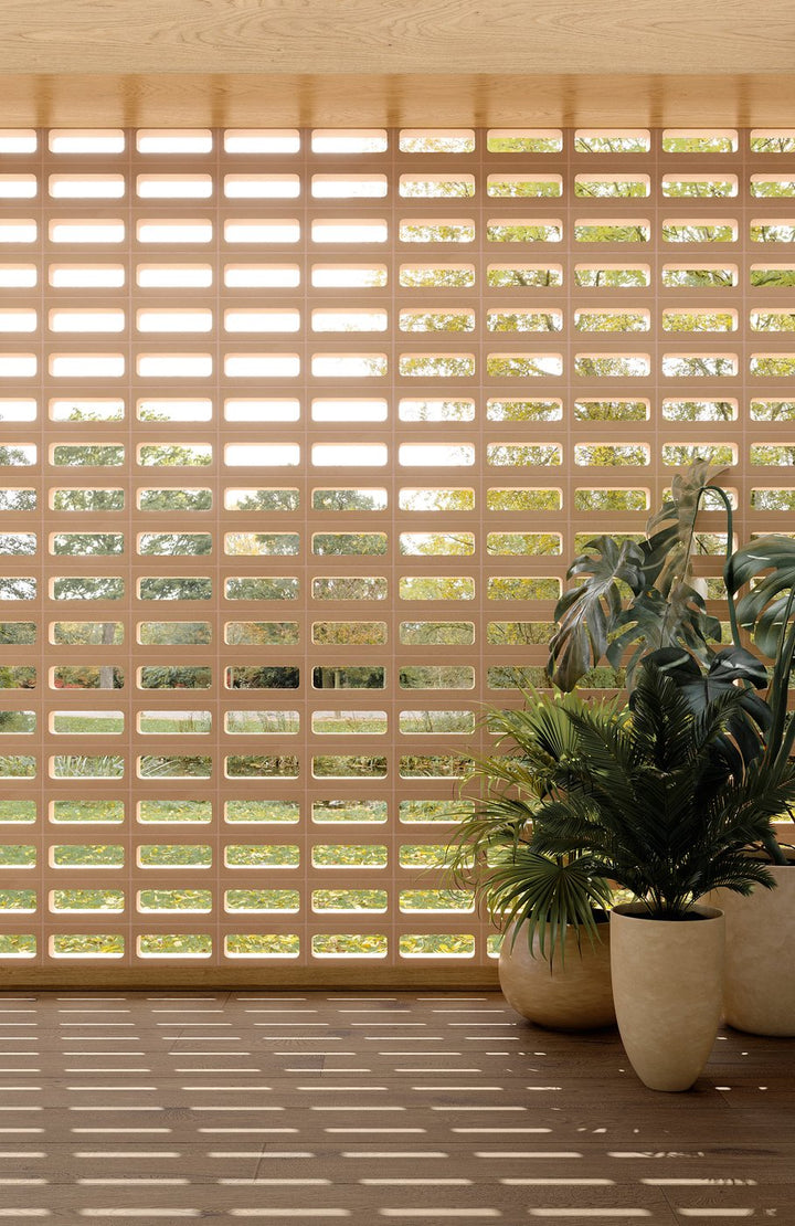 Italian Terracotta Arialuce Asole Naturale Lattice Tile