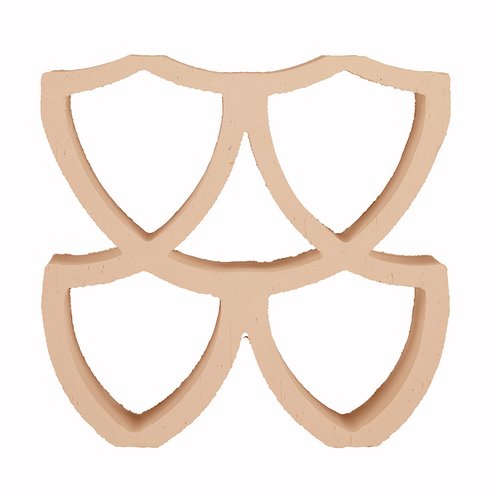 Italian Terracotta Arialuce Curve Naturale Lattice Tile