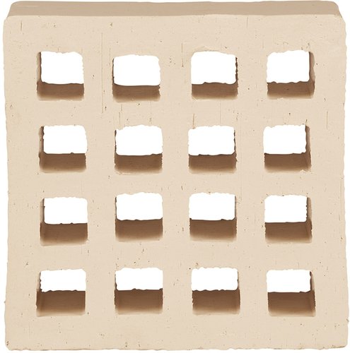 Italian Terracotta Arialuce Pertuse Avorio Lattice Tile