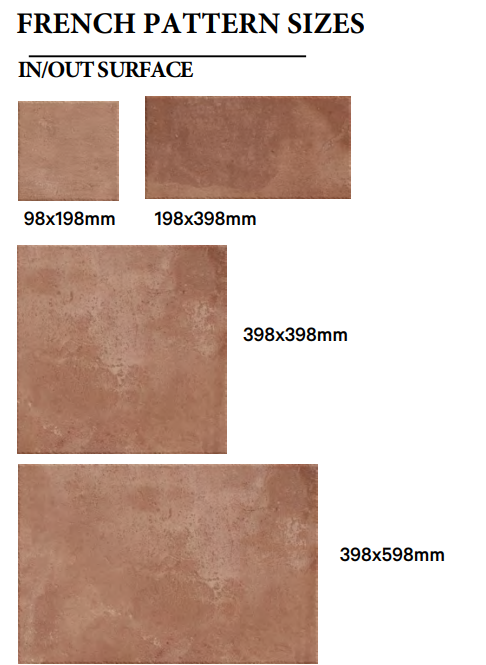 Arizona Collection Cotto Glazed Porcelain Tile