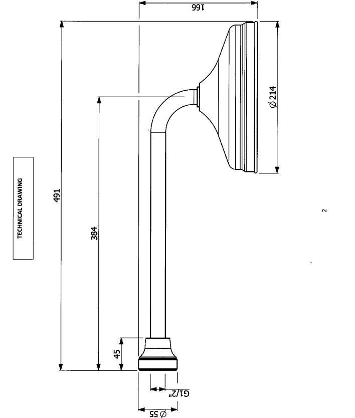 Armando Vicario Provincial Showerhead