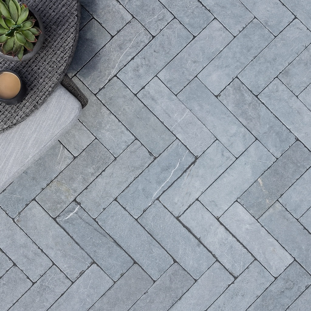 Azul Natural Stone Slimline Pavers 230x76x30mm