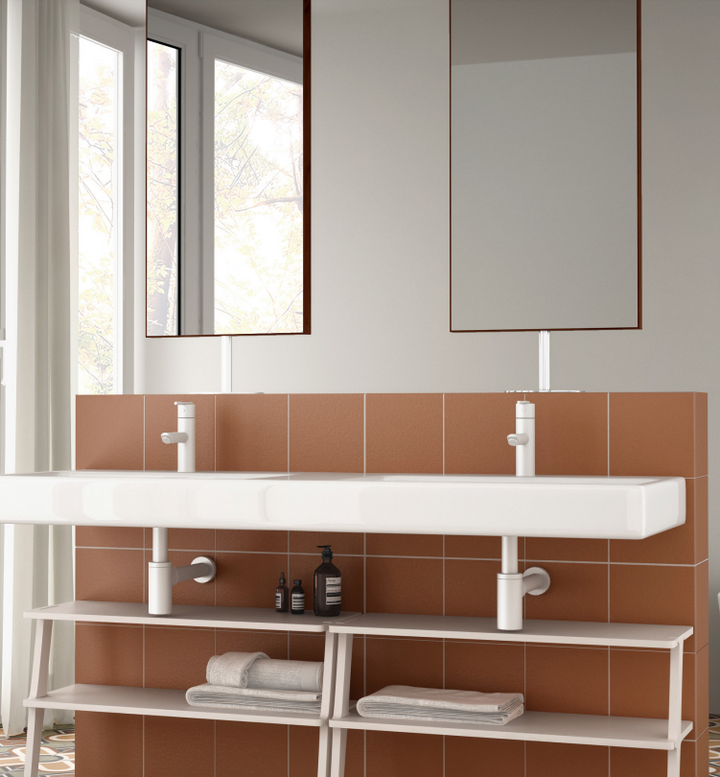 Bauhome Series Spanish Floor & Wall Cement Look Tile