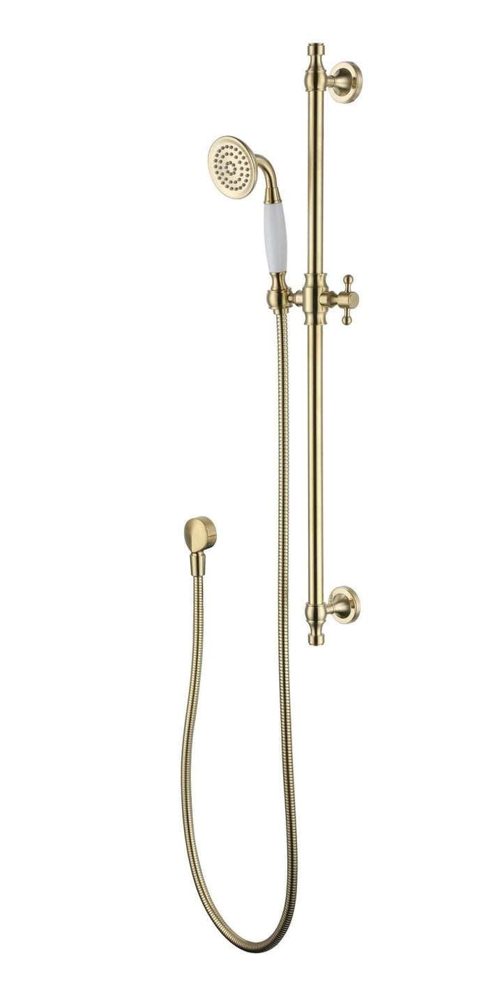 Modern National Bordeaux Shower On Rail