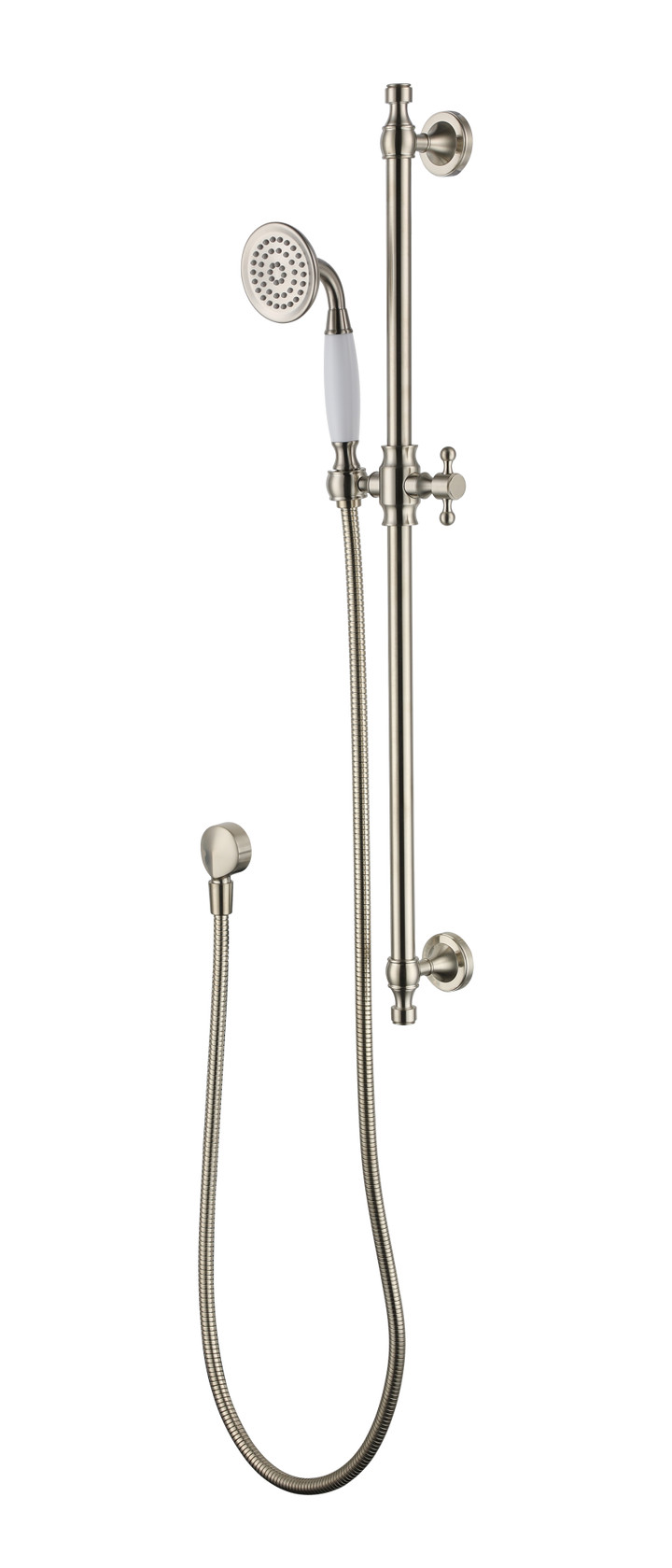 Modern National Bordeaux Shower On Rail