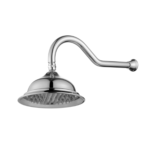 Modern National Bordeaux Shower Arm With Shower Head