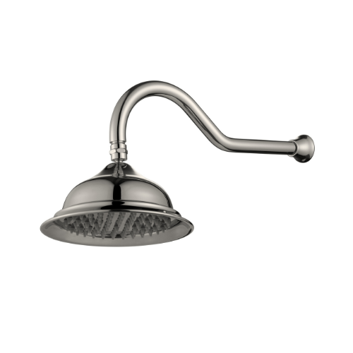 Modern National Bordeaux Shower Arm With Shower Head