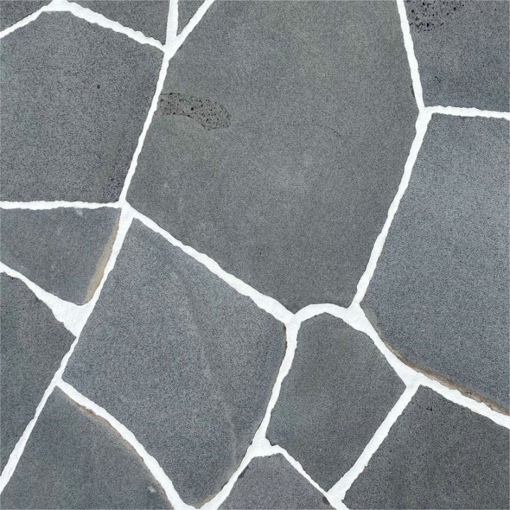 The Lazio Bluestone Crazy Paving Tile