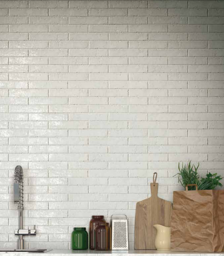 Brick Art Italian Glazed Porcelain Gloss