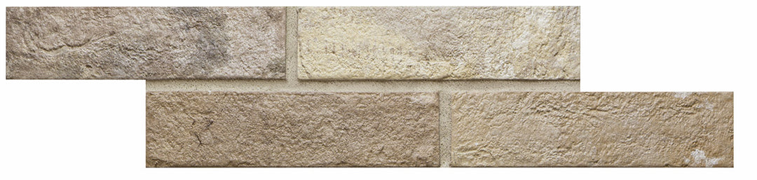 Bristol Series Brick Effect Italian Made Porcelain Stoneware 60x250mm