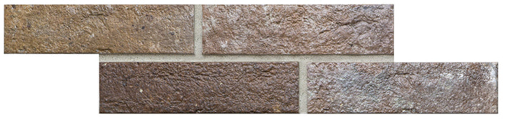 Bristol Series Brick Effect Italian Made Porcelain Stoneware 60x250mm