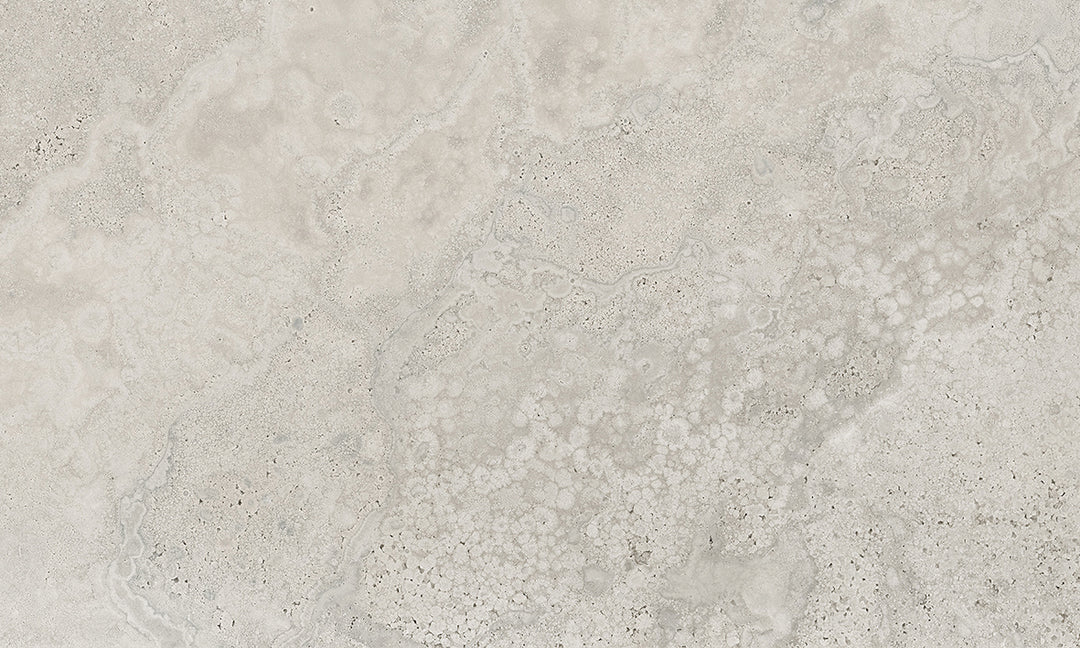Crown Travertine Silver Glazed Porcelain Collection