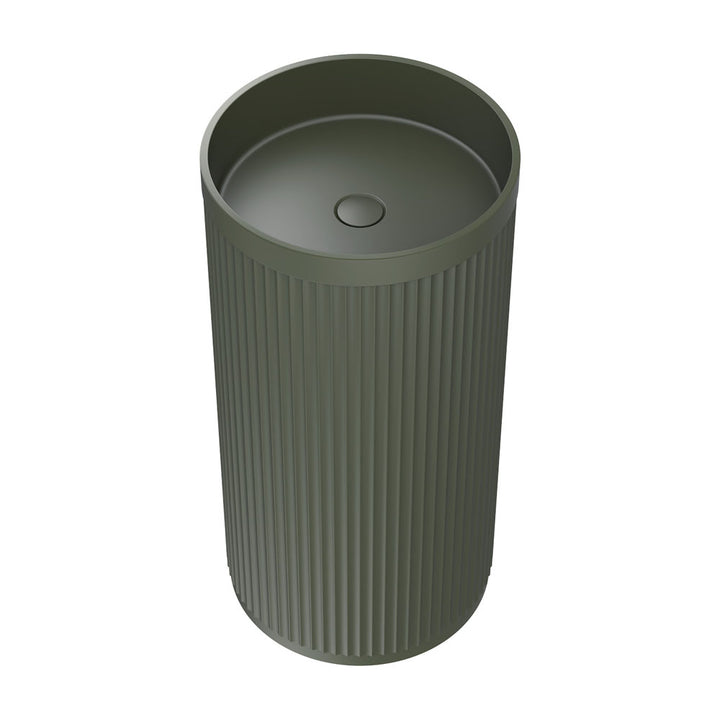 Fienza Minka Solid Surface Freestanding Basin Forest