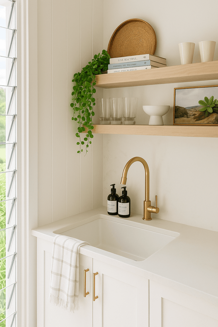 Turner Hastings Cuisine 60 x 46 Inset / Undermount Fine Fireclay Gloss White Sink
