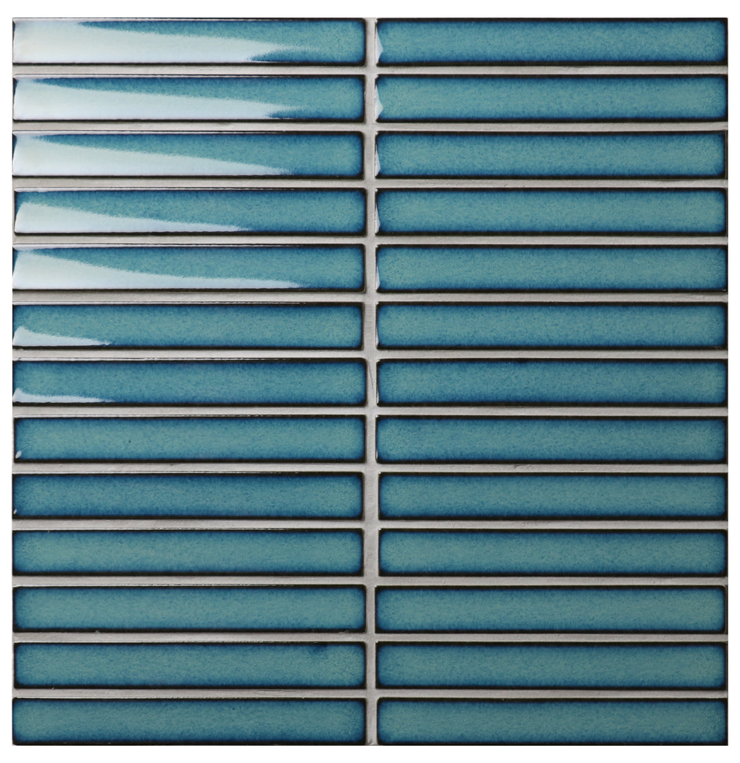 Raku Gloss/Matte Finger Mosaics