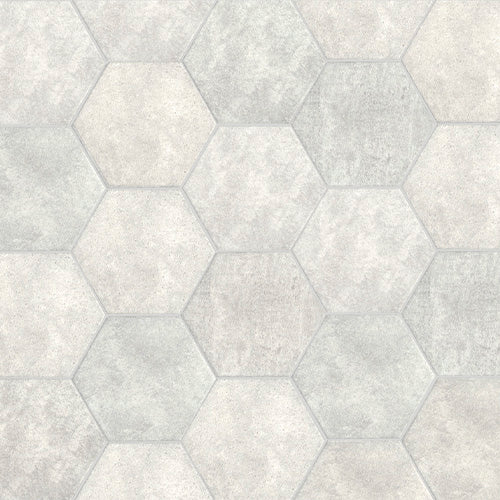 Spanish Cement Look Hexagon Porcelain Tile 150x173mm