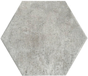 Spanish Cement Look Hexagon Porcelain Tile 150x173mm