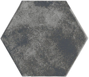 Spanish Cement Look Hexagon Porcelain Tile 150x173mm
