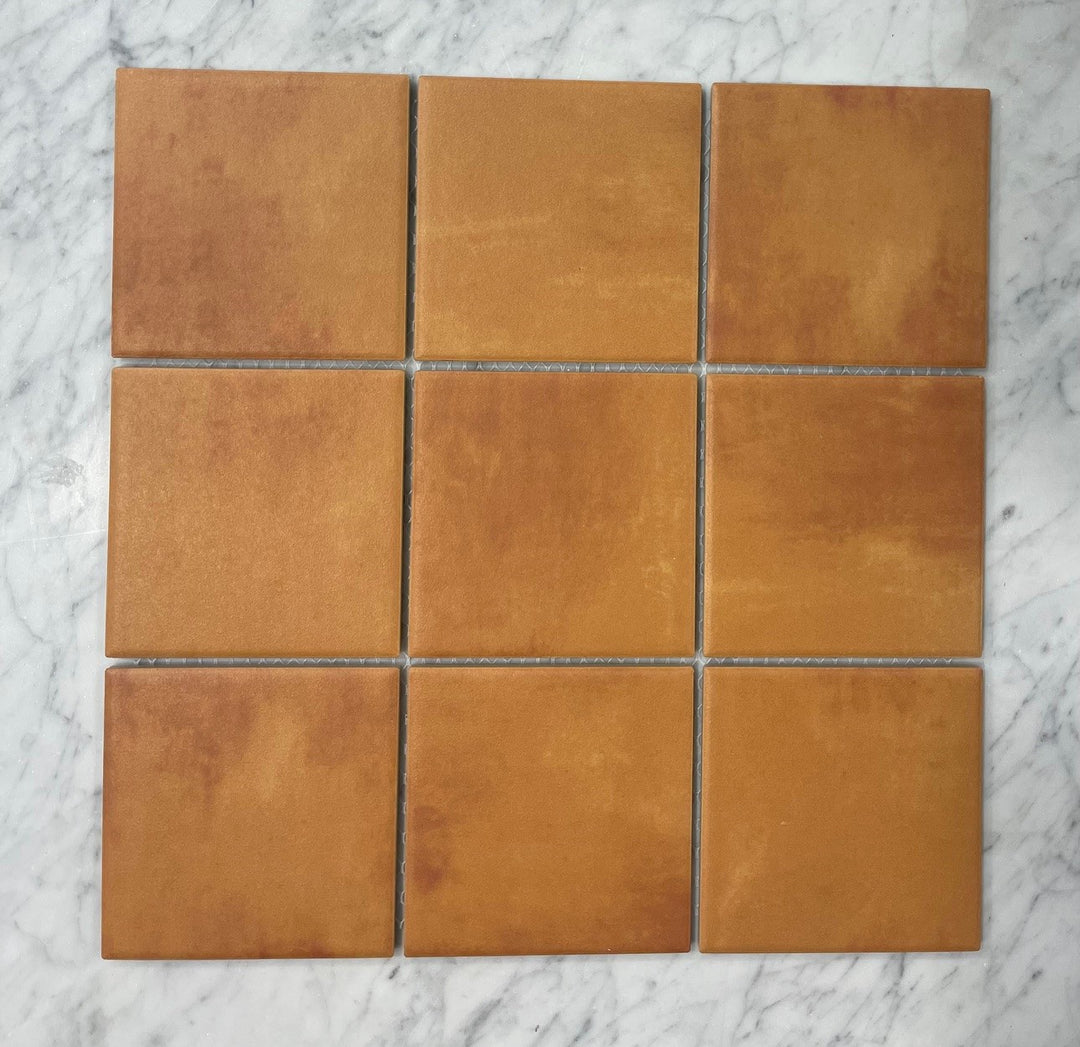 The Cotto Matt Glazed Square Mosaic Collection