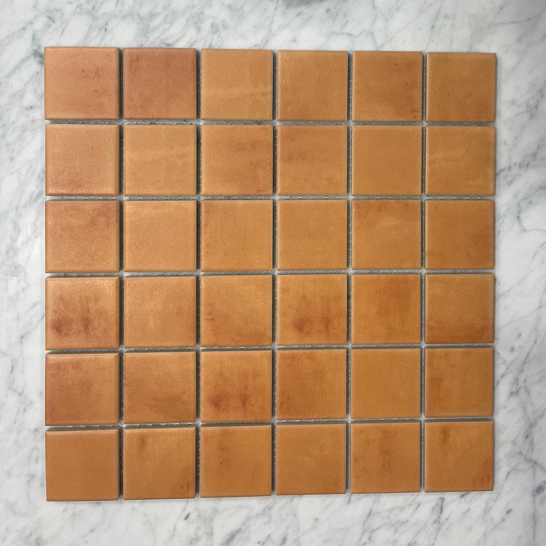 The Cotto Matt Glazed Square Mosaic Collection
