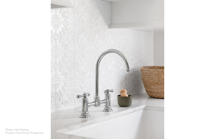 Phoenix Cromford Exposed Sink Set 180mm – Lead Free