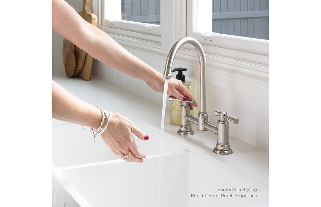 Phoenix Cromford Exposed Sink Set 180mm – Lead Free
