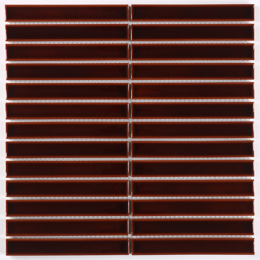 Raku Gloss/Matte Finger Mosaics