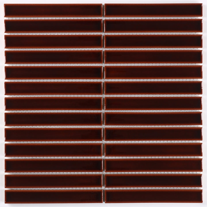 Raku Gloss/Matte Finger Mosaics