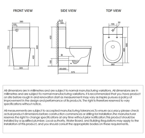Alzano Bidet Spa Toilet Set