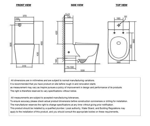 Radiant Bidet Spa Toilet Set