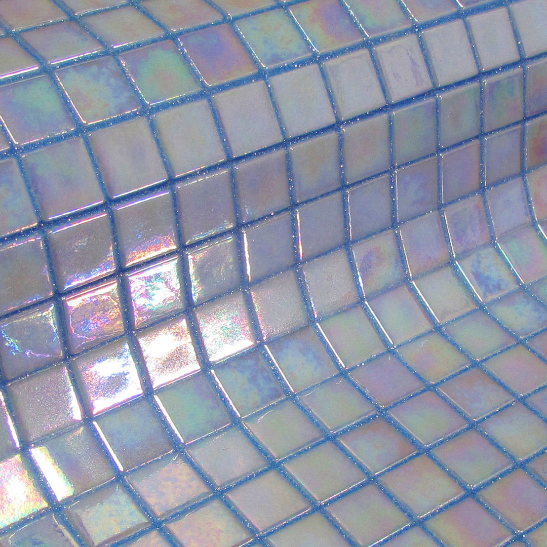 Ezarri Fosfo Collection Phosphorescent Blue Iridescent 25mm