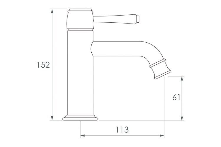 Adp Eternal Short Basin Mixer