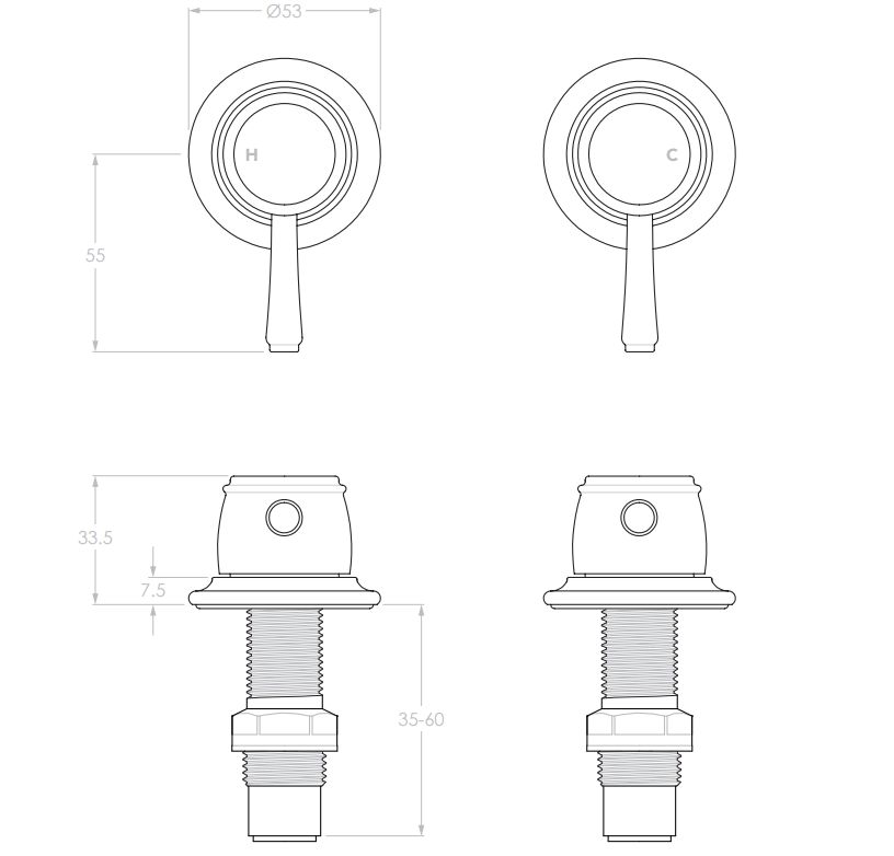 Adp Eternal Wall Top Assembly (pr)