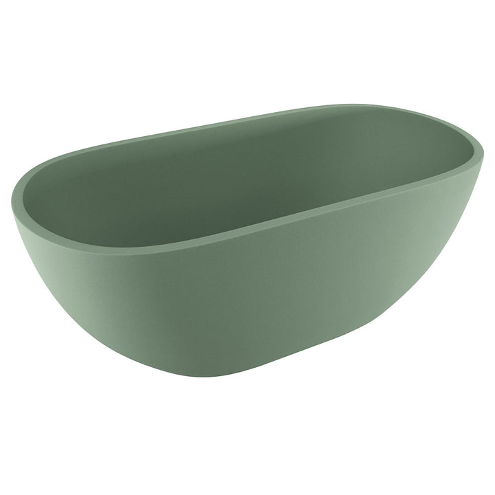 Fienza Jada Concrete Freestanding Bath Sage