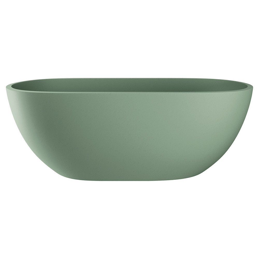 Fienza Jada Concrete Freestanding Bath Sage