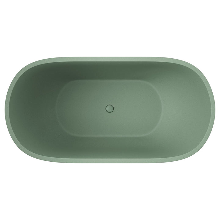 Fienza Jada Concrete Freestanding Bath Sage