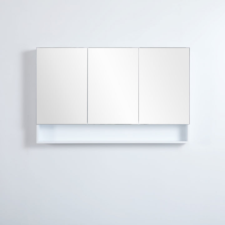 Ceto Fremantle Shaving Cabinet Matte White 1200mm