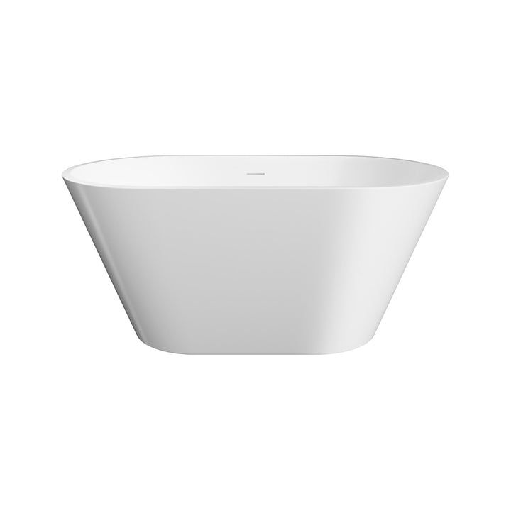 Fienza Austin Freestanding Acrylic Bath with Overflow 1300mm