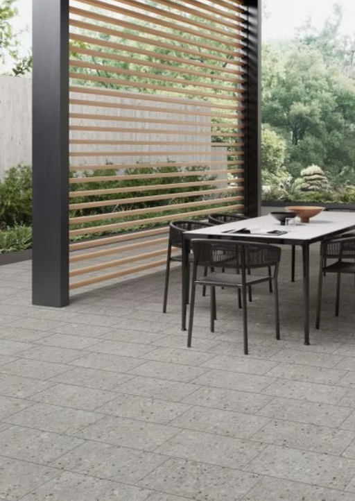 Frammenta Collection Italian Terrazzo Perla Porcelain Tile