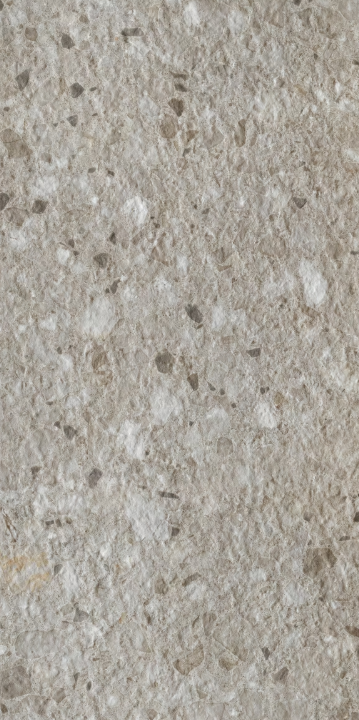 Frammenta Collection Italian Terrazzo Taupe Porcelain Tile