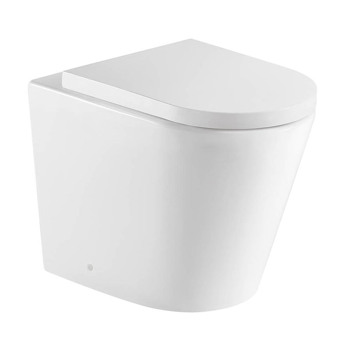 Turner Hastings Fino WhisperFlush Gloss White Floor Pan with Thick Seat