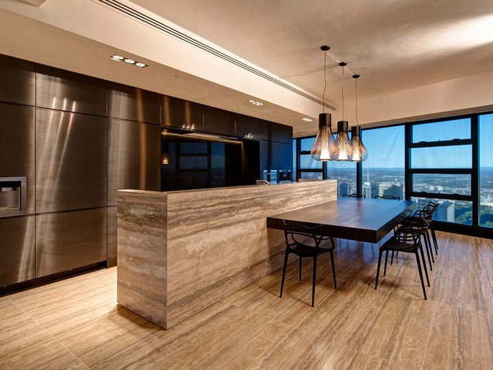 Natural Florence Silver Travertine Vein Cut 800x400x13mm