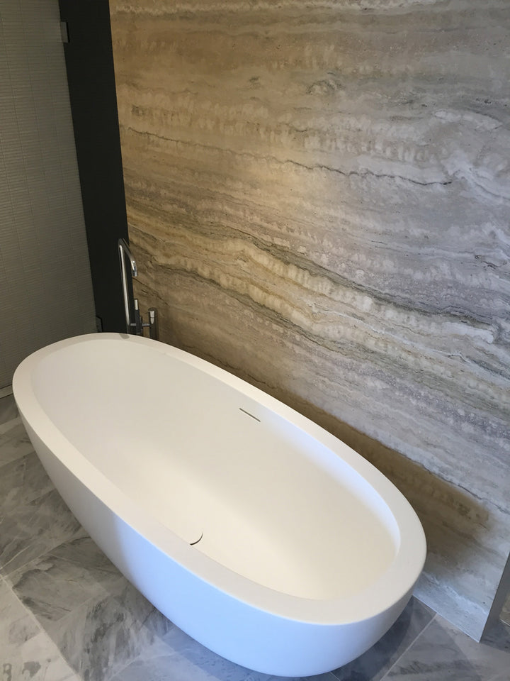 Natural Florence Silver Travertine Vein Cut 800x400x13mm
