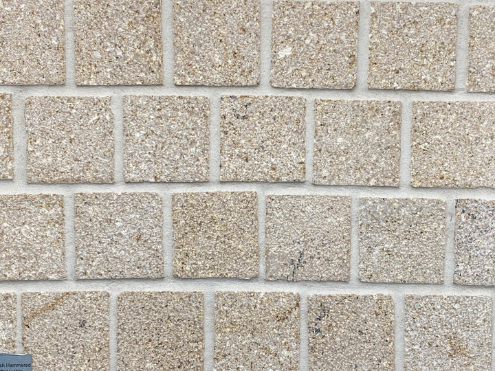 Bush Hammered Split Edge Brick Pattern Cobblestone