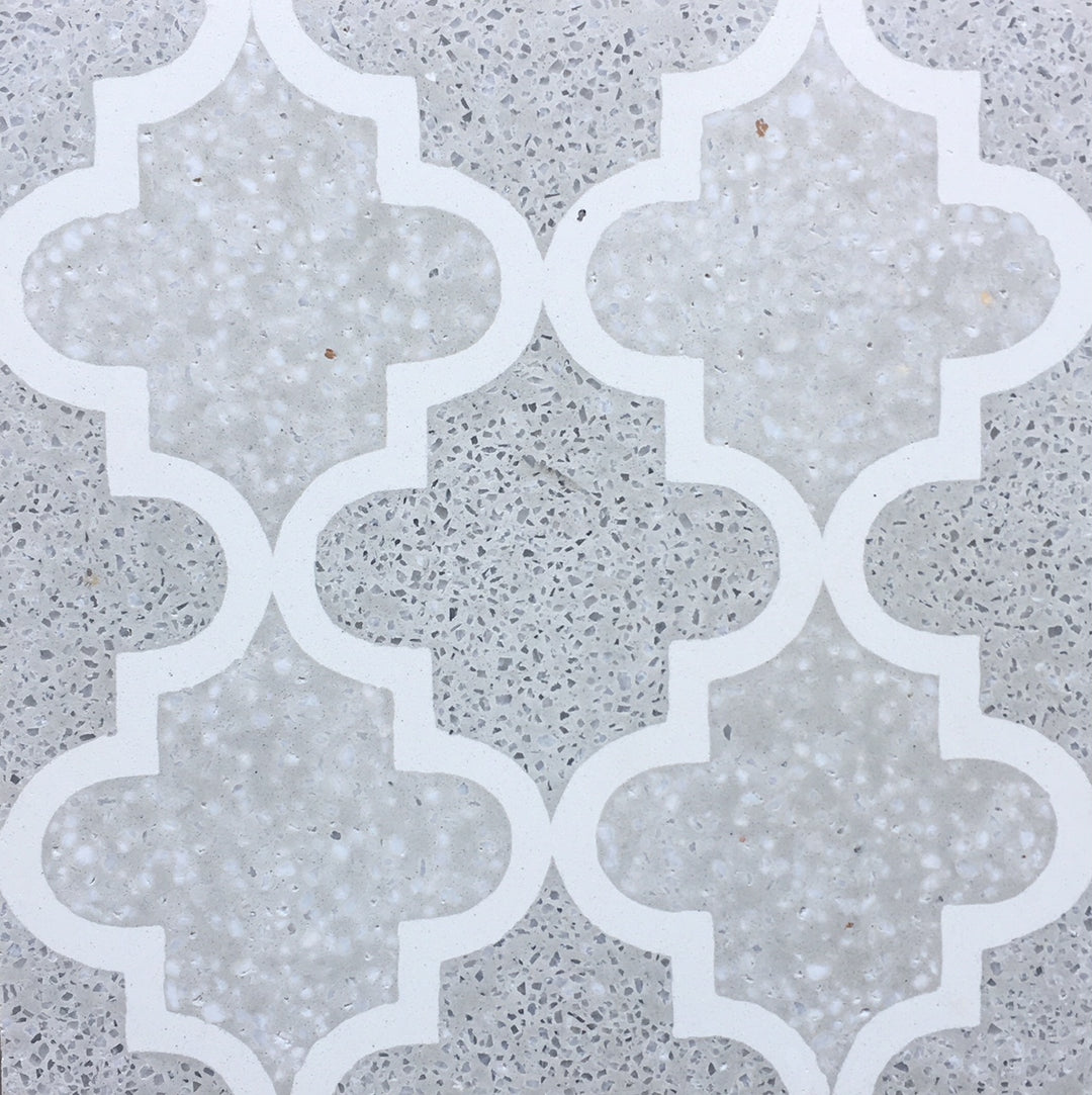 The White Lantern Encaustic Terrazzo Tile Collection